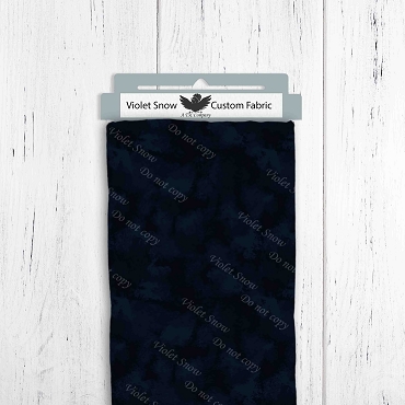 Copper and Cashmere Navy Semi Solid